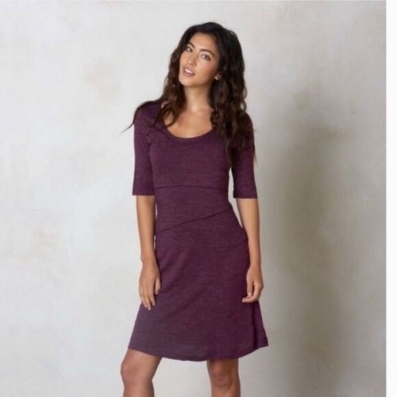 PrAna Abilene tiered front stretch Dress - size s - Picture 2 of 16